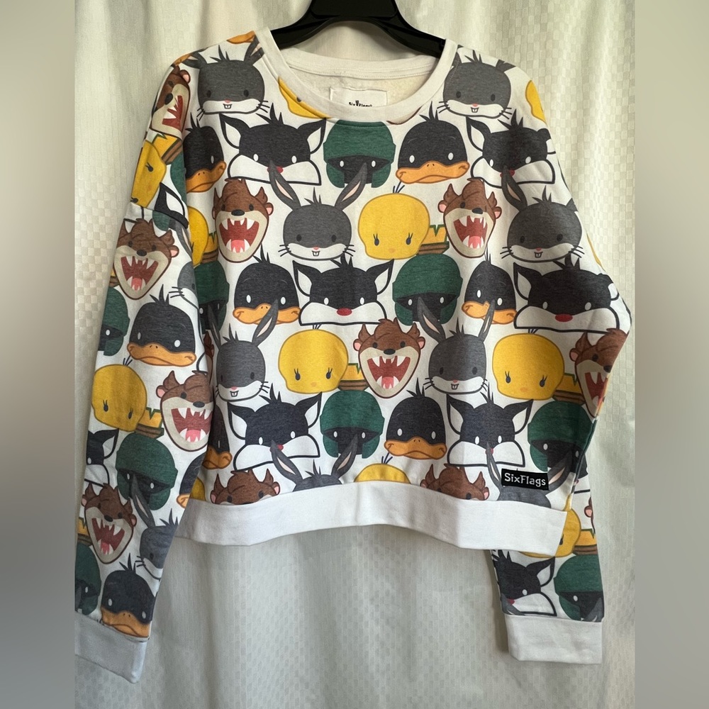 Woman's baby Looney tunes sweatshirt new
